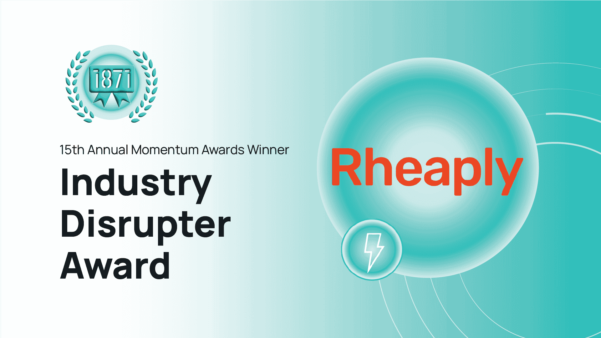 Rheaply named Industry Disruptor at 1871 Momentum Awards Rheaply