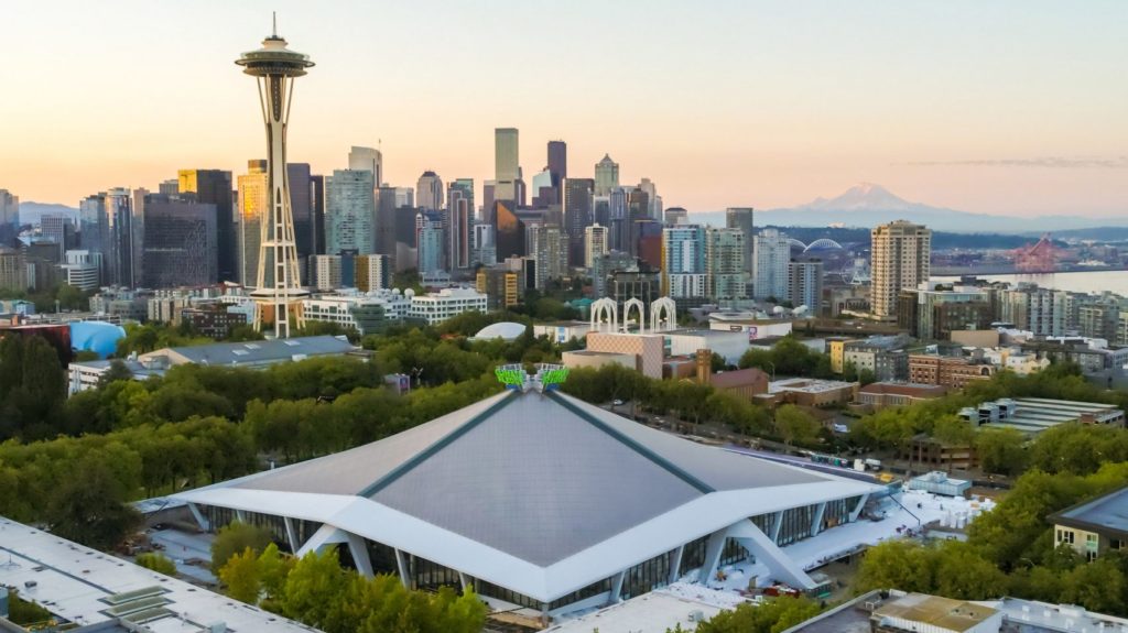 Climate Pledge Arena in Seattle, Washington